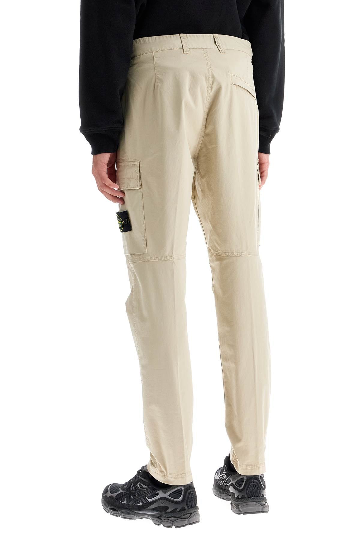 Stone Island cargo twill stretch-tc pants