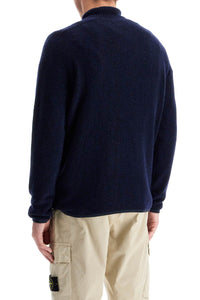 Stone Island brushed wool blend pullover sweater