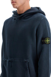 Stone Island organic cotton hoodie with hood