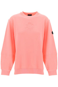 Moncler crewneck sweatshirt with emb