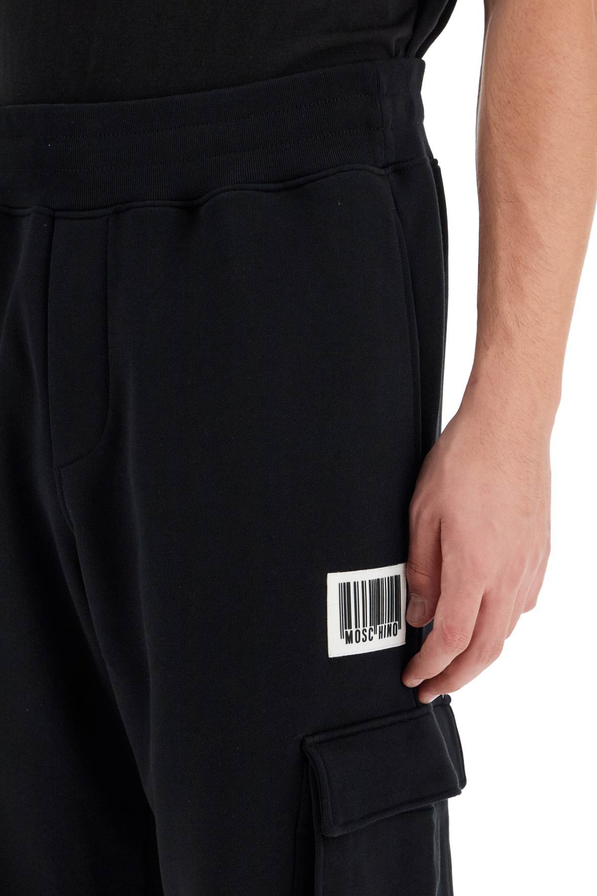 Moschino barcode jogging pants