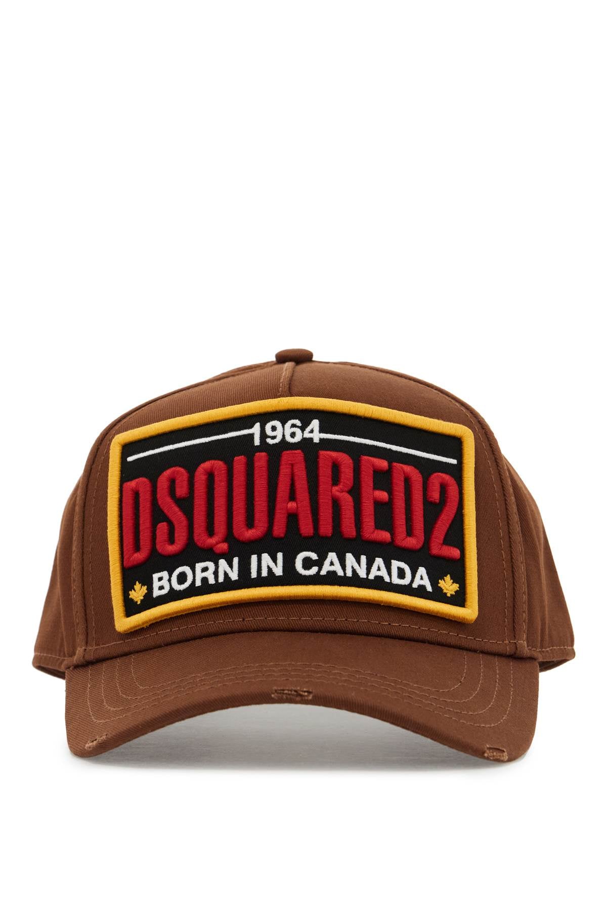 Dsquared2 baseball cap with logo patch