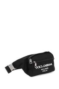 Dolce & Gabbana nylon beltpack bag with logo