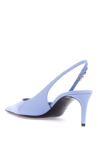 Dolce & Gabbana glossy leather slingback dé