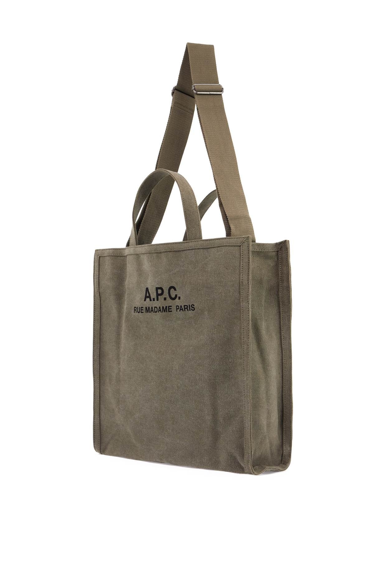 A.P.C. récupération canvas shopping bag