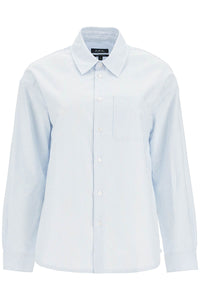 A.P.C. striped boyfriend shirt