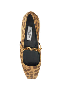 Jimmy Choo leopard print tilda ballerina