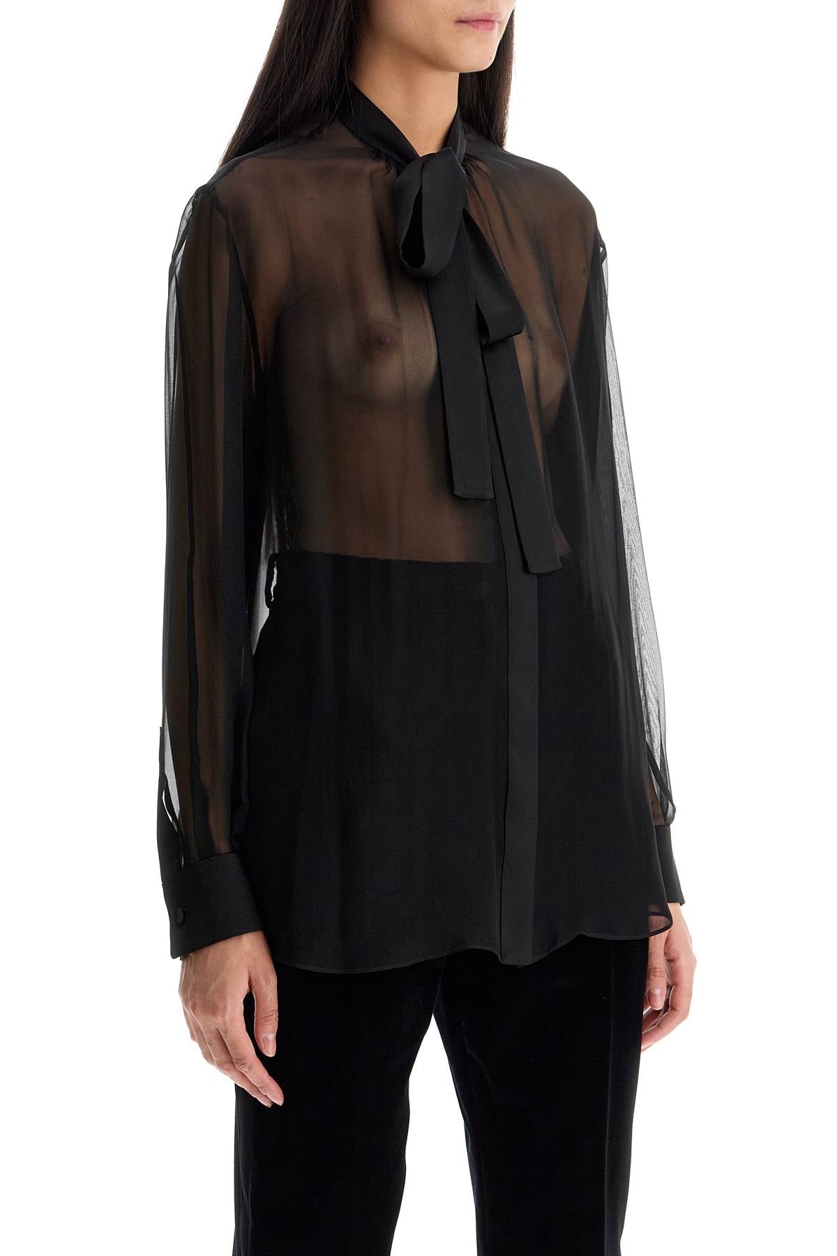 Dolce & Gabbana "chiffon blouse with bow