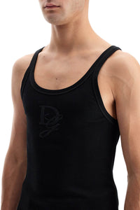 Dolce & Gabbana "tank top with dg embroidery