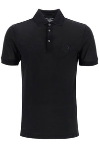 Dolce & Gabbana polo shirt with dg embroidery