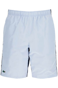 Lacoste with logo on the bermuda shorts