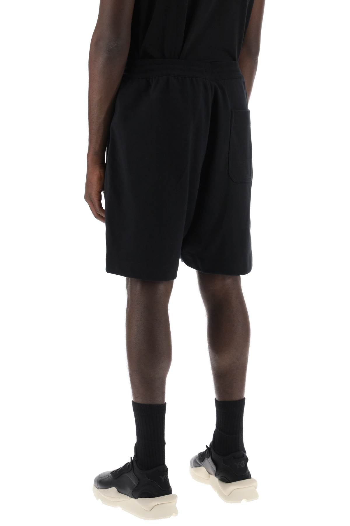 Y-3 french terry jogger bermuda shorts