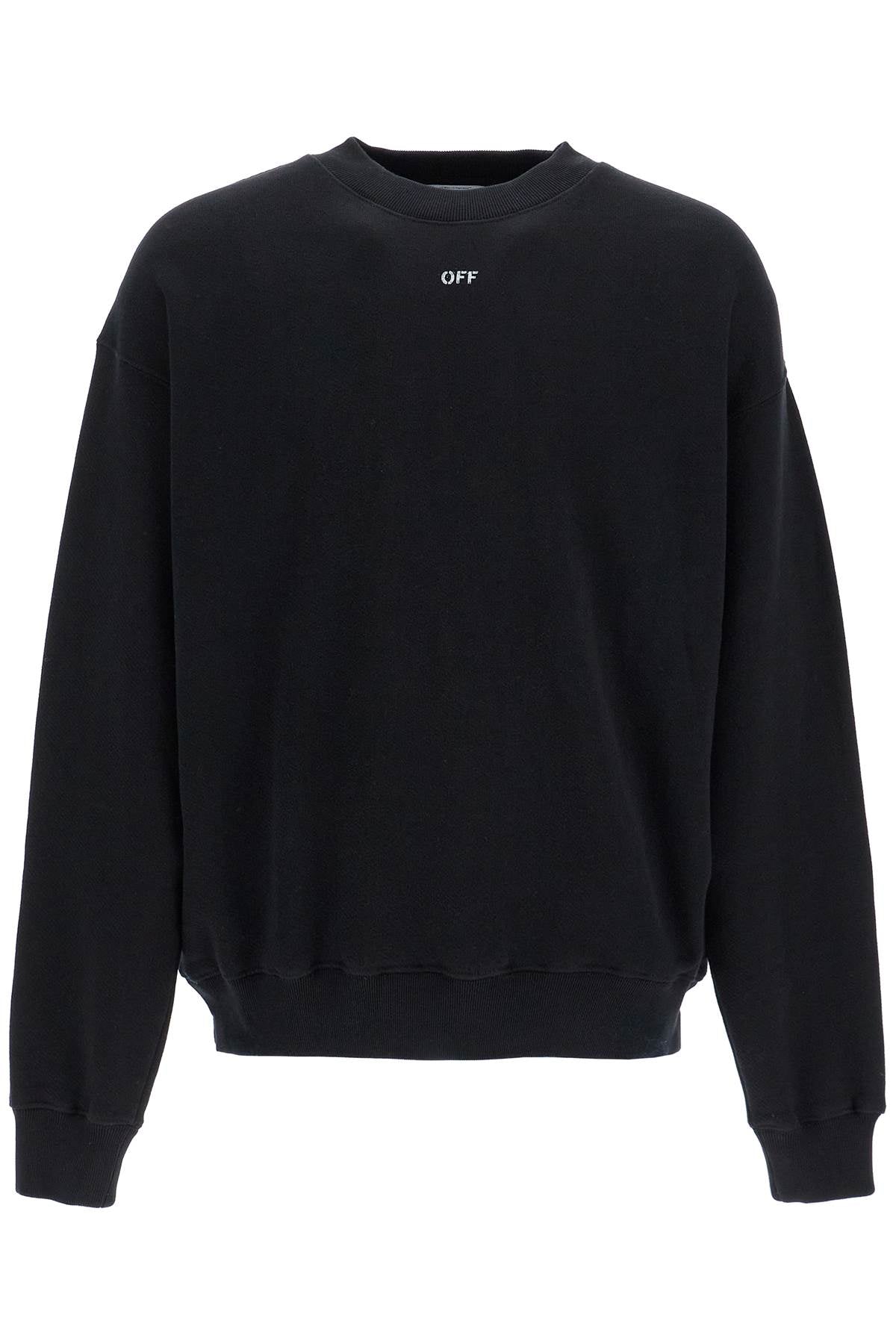 Off-White "off printed crewneck sweatshirt