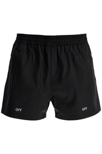 Off-White surfer sea bermuda shorts