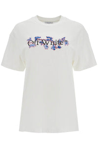 Off-White flower bookish t