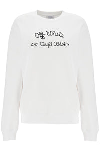 Off-White crewneck sweatshirt with