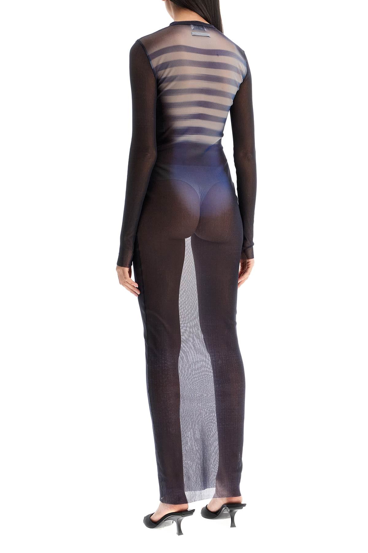 JEAN PAUL GAULTIER long mesh dress 'le mâle'