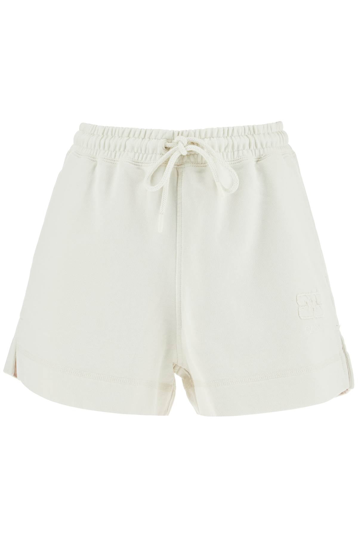 Ganni sweatshirt fabric shorts