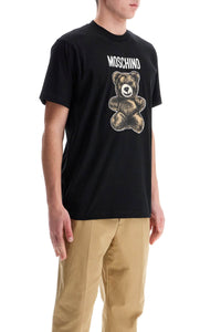 moschino teddy bear printed t-shirt