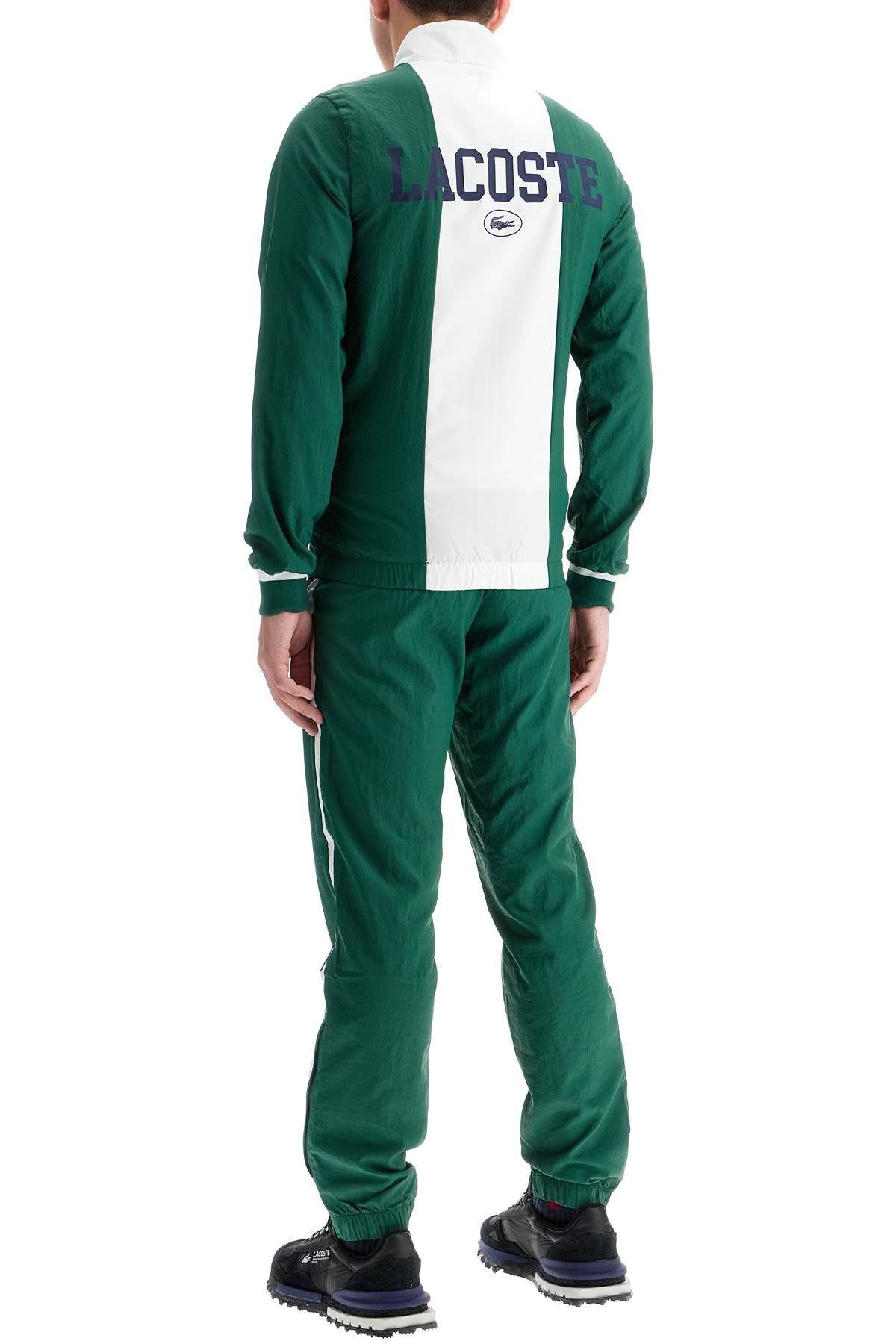 Lacoste in mesh  sporty jumpsuit