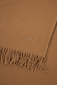 A.P.C. alix brodée wool scarf