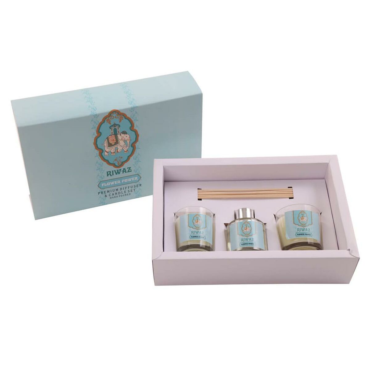 Candle Set DKD Home Decor (5 Units)Beauty, Perfumes and fragrancesDKD Home DecorSTIILI