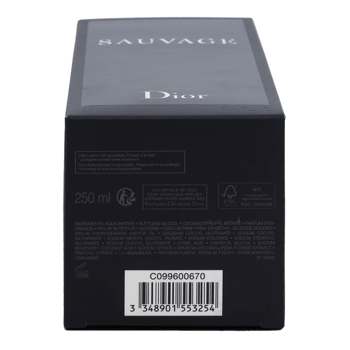 Men's Perfume Dior 099600670 50 ml 250 mlBeauty, Perfumes and fragrancesDiorSTIILI