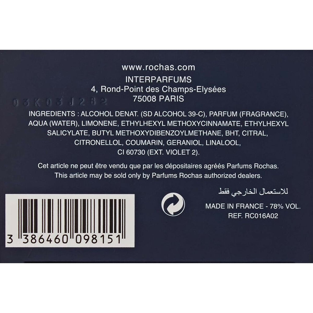 Men's Perfume Rochas L'Homme EDT 60 mlBeauty, Perfumes and fragrancesRochasSTIILI