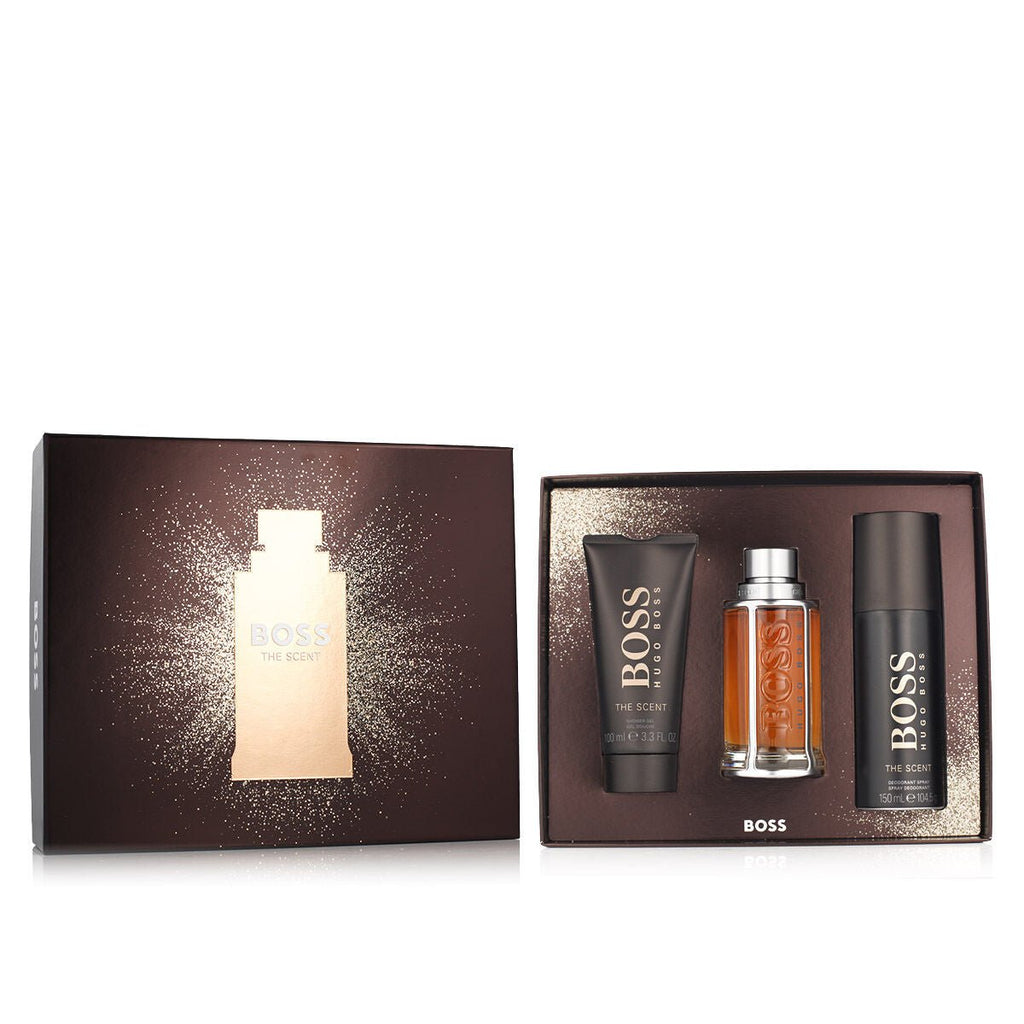 Men's Perfume Set Hugo Boss 3 PiecesBeauty, Perfumes and fragrancesHugo BossSTIILI