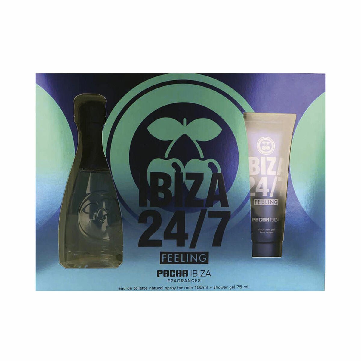 Men's Perfume Set Pacha Ibiza 24/7 Feeling 2 PiecesBeauty, Perfumes and fragrancesPachaSTIILI