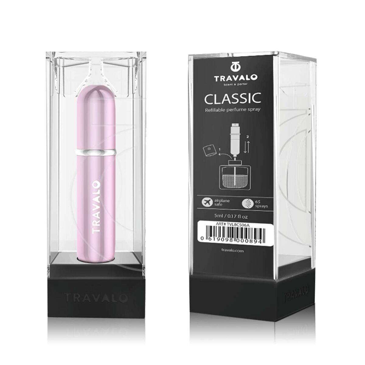 Rechargeable atomiser Travalo Classic HD Pink 5 mlBeauty, Perfumes and fragrancesTravaloSTIILI