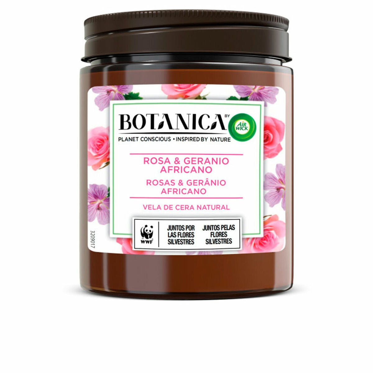 Scented Candle Air Wick Botanica Geranium Roses 205 gBeauty, Perfumes and fragrancesAir WickSTIILI