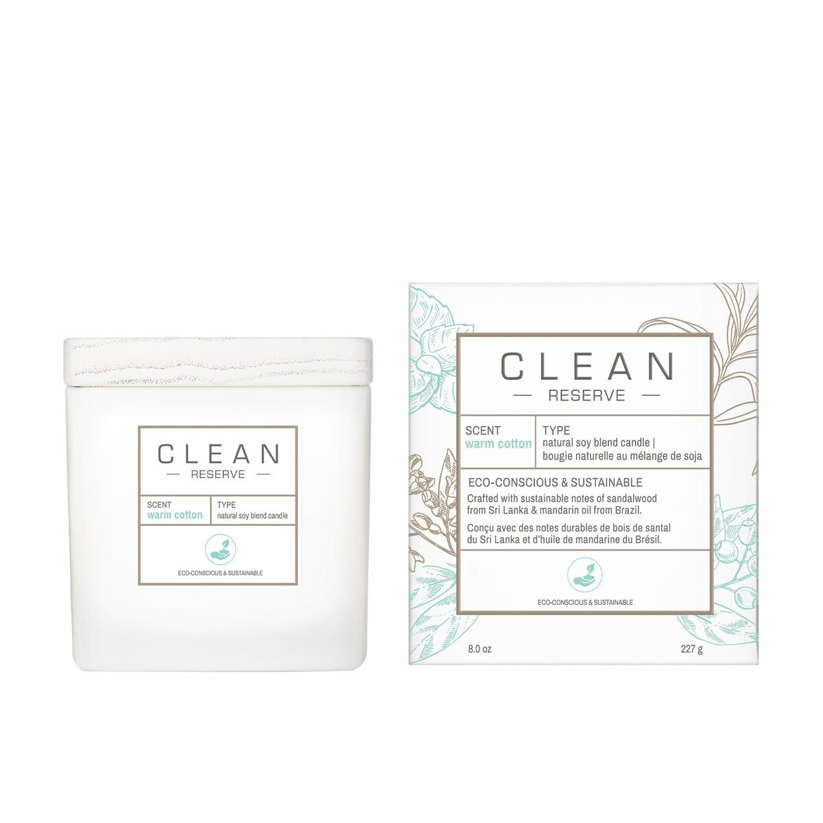 Scented Candle Clean Warm Cotton 227 gBeauty, Perfumes and fragrancesCleanSTIILI
