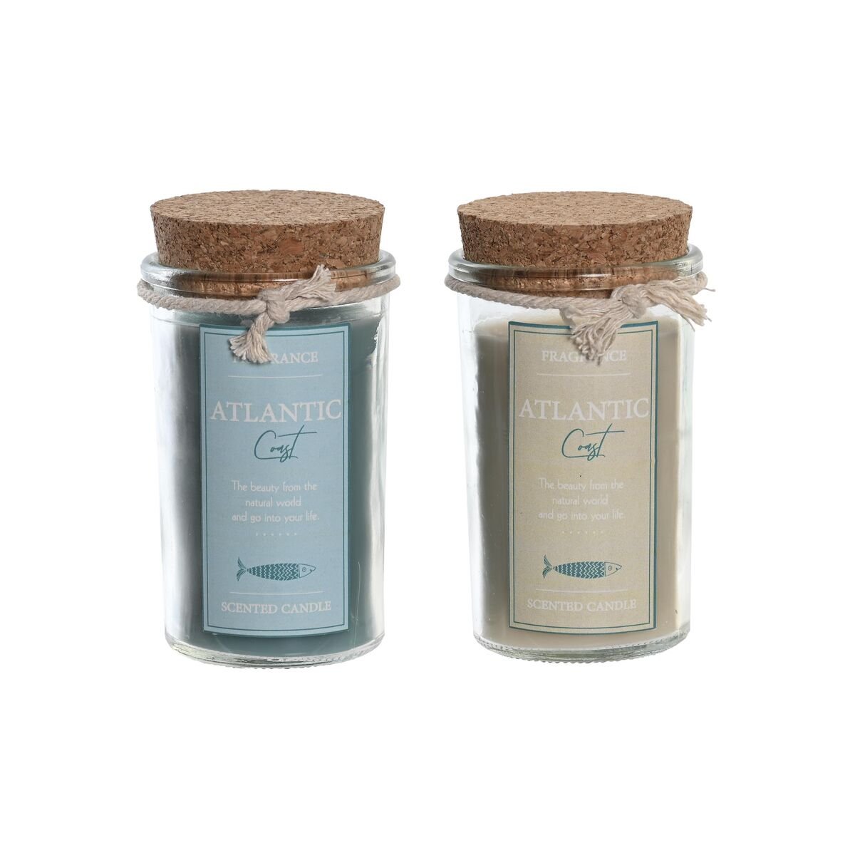 Scented Candle DKD Home Decor 140 g (2 Units)Beauty, Perfumes and fragrancesDKD Home DecorSTIILI