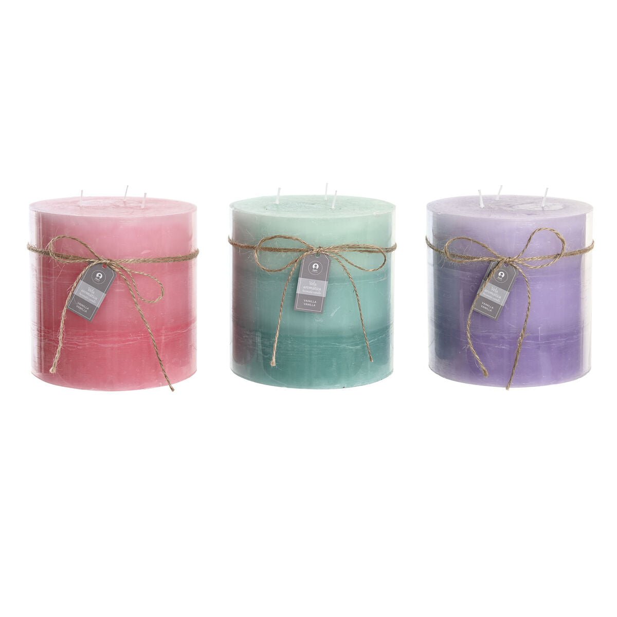 Scented Candle DKD Home Decor (3 Units)Beauty, Perfumes and fragrancesDKD Home DecorSTIILI