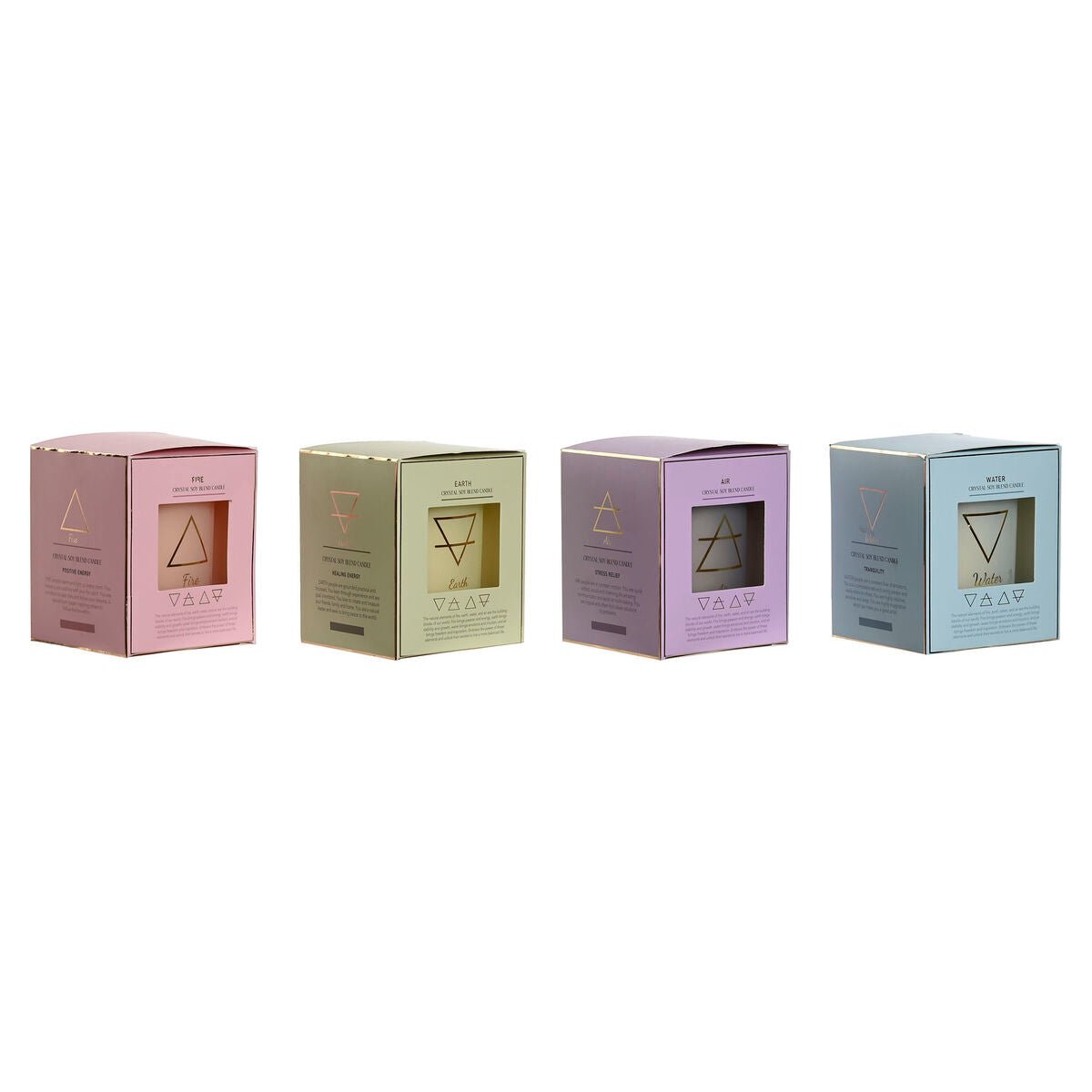 Scented Candle Home ESPRIT Urban 200 g (4 Units)Beauty, Perfumes and fragrancesHome ESPRITSTIILI