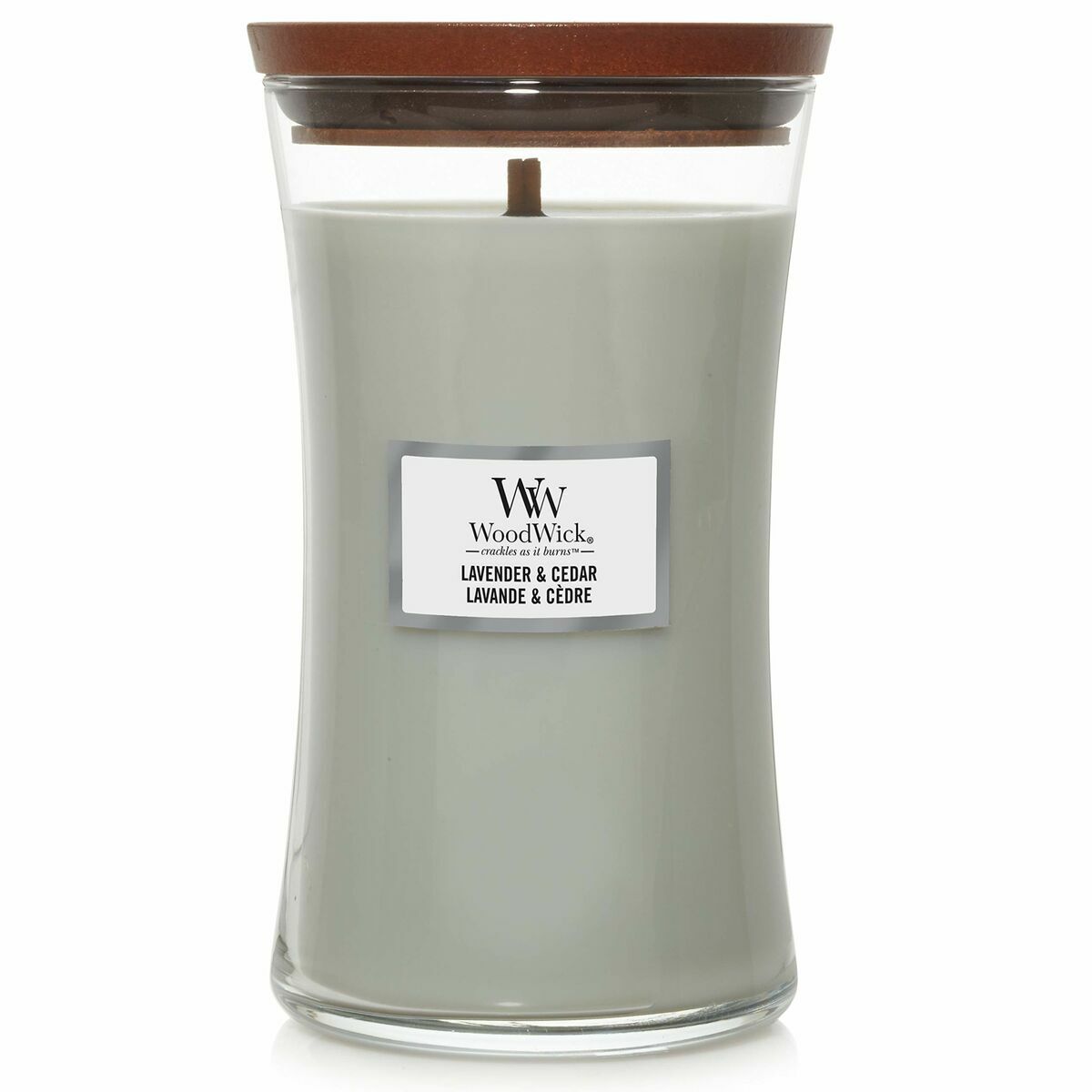 Scented Candle Woodwick Core Large Lavender & Cedar 609 gBeauty, Perfumes and fragrancesWoodwickSTIILI