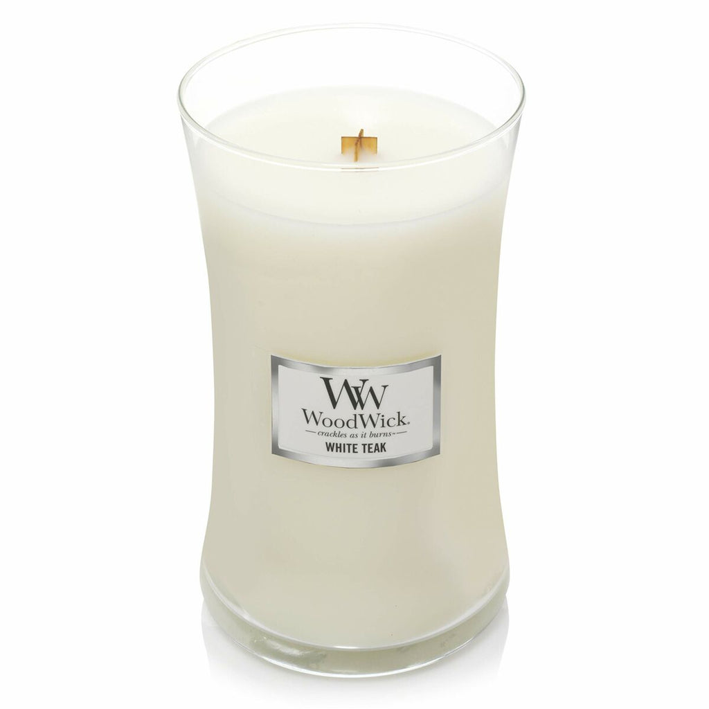 Scented Candle Woodwick Core Large White Teak 609 gBeauty, Perfumes and fragrancesWoodwickSTIILI