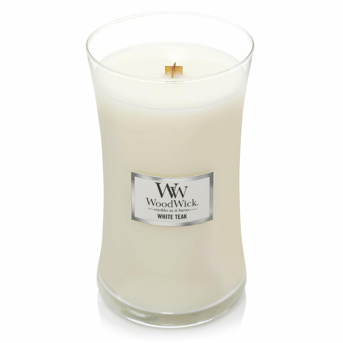 Scented Candle Woodwick Core Large White Teak 609 gBeauty, Perfumes and fragrancesWoodwickSTIILI