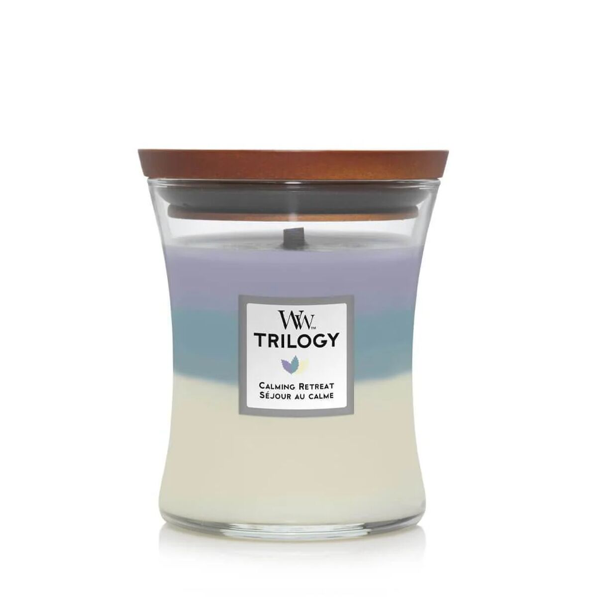 Scented Candle Woodwick Trilogy Medium Calming RetreatBeauty, Perfumes and fragrancesWoodwickSTIILI