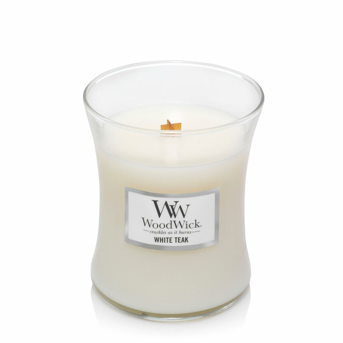 Scented Candle Woodwick White TeakBeauty, Perfumes and fragrancesWoodwickSTIILI