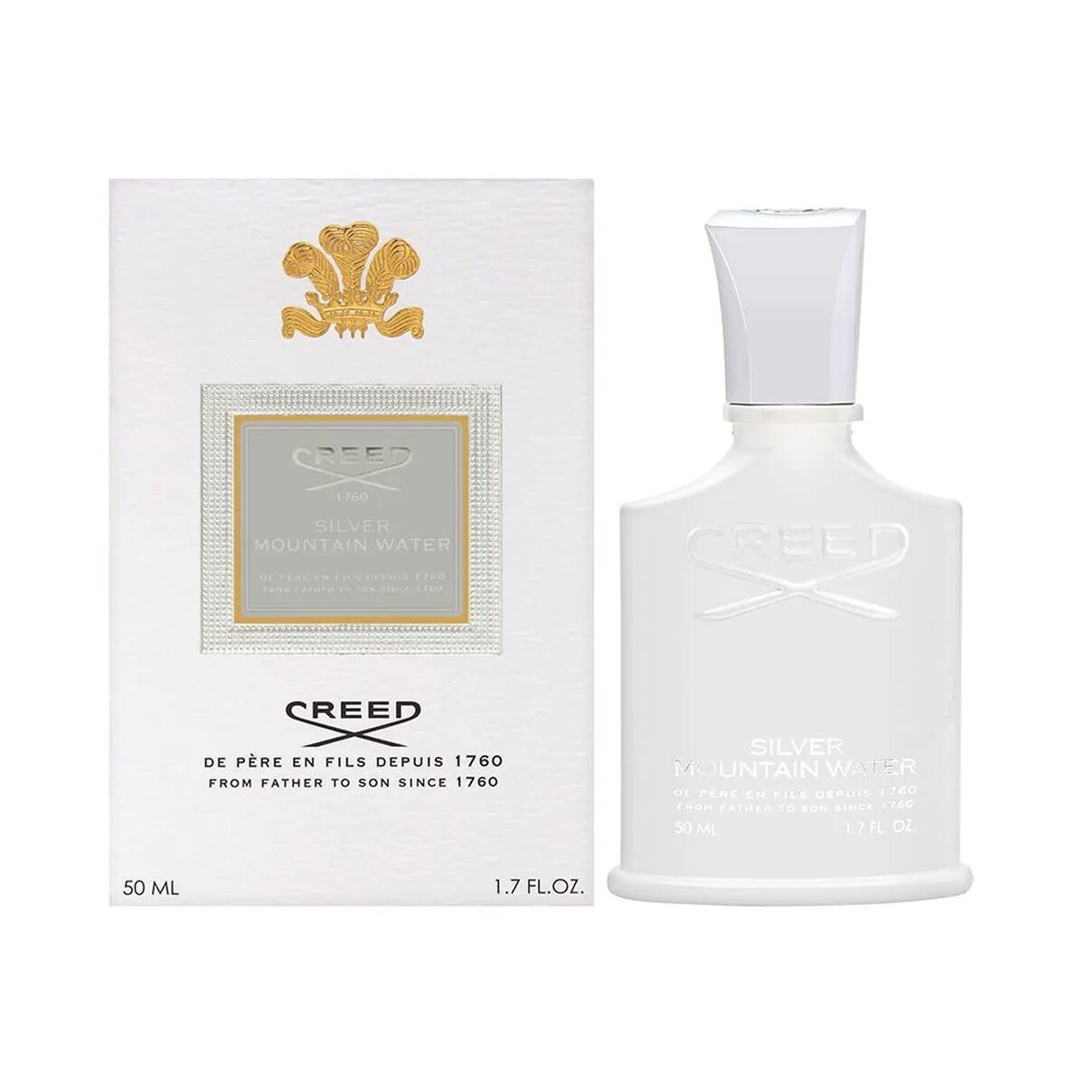 Unisex Perfume Creed Silver Mountain Water EDP 50 mlBeauty, Perfumes and fragrancesCreedSTIILI