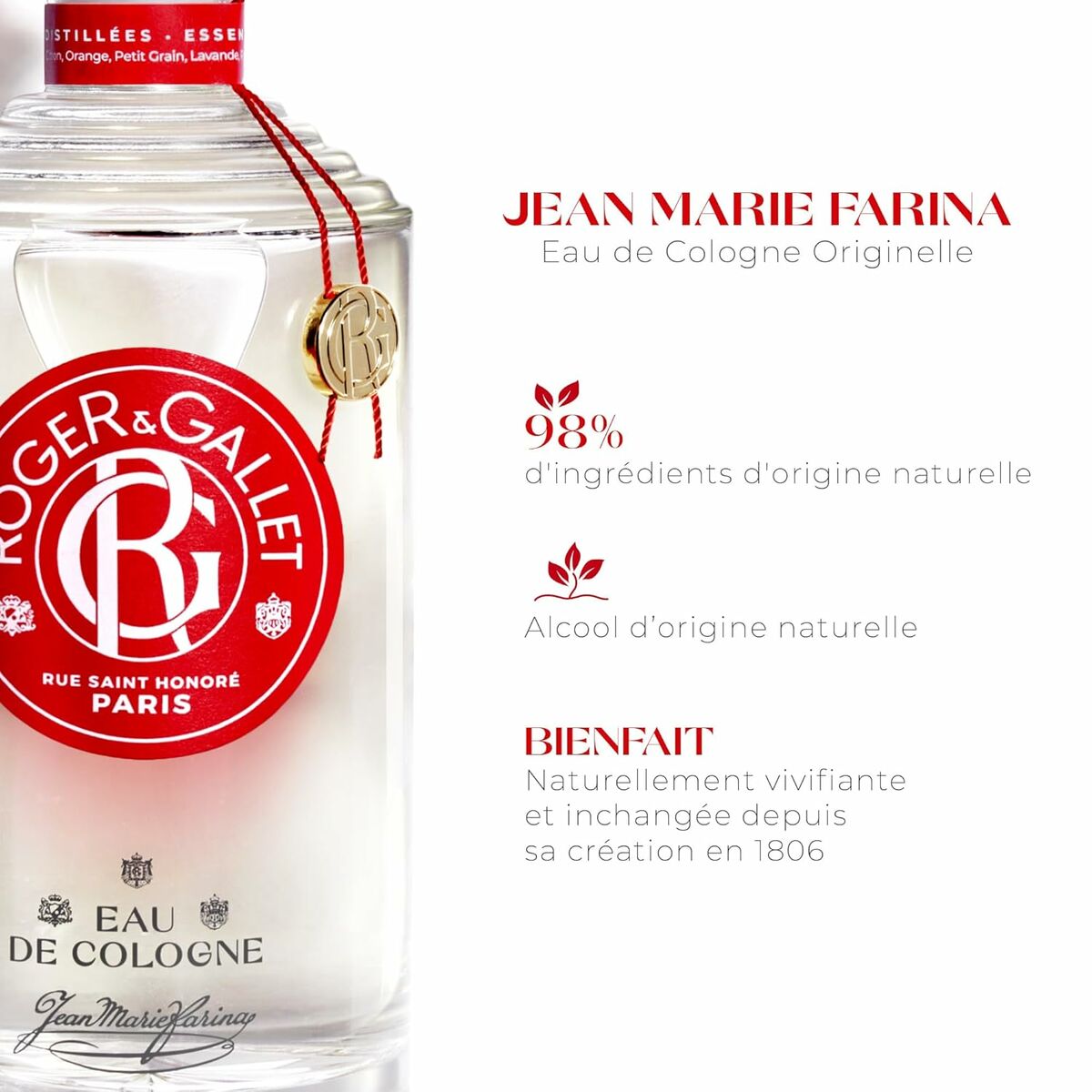 Unisex Perfume Roger & Gallet JEAN - MARIE FARINA Jean Marie Farina EDC 500 mlBeauty, Perfumes and fragrancesRoger & GalletSTIILI