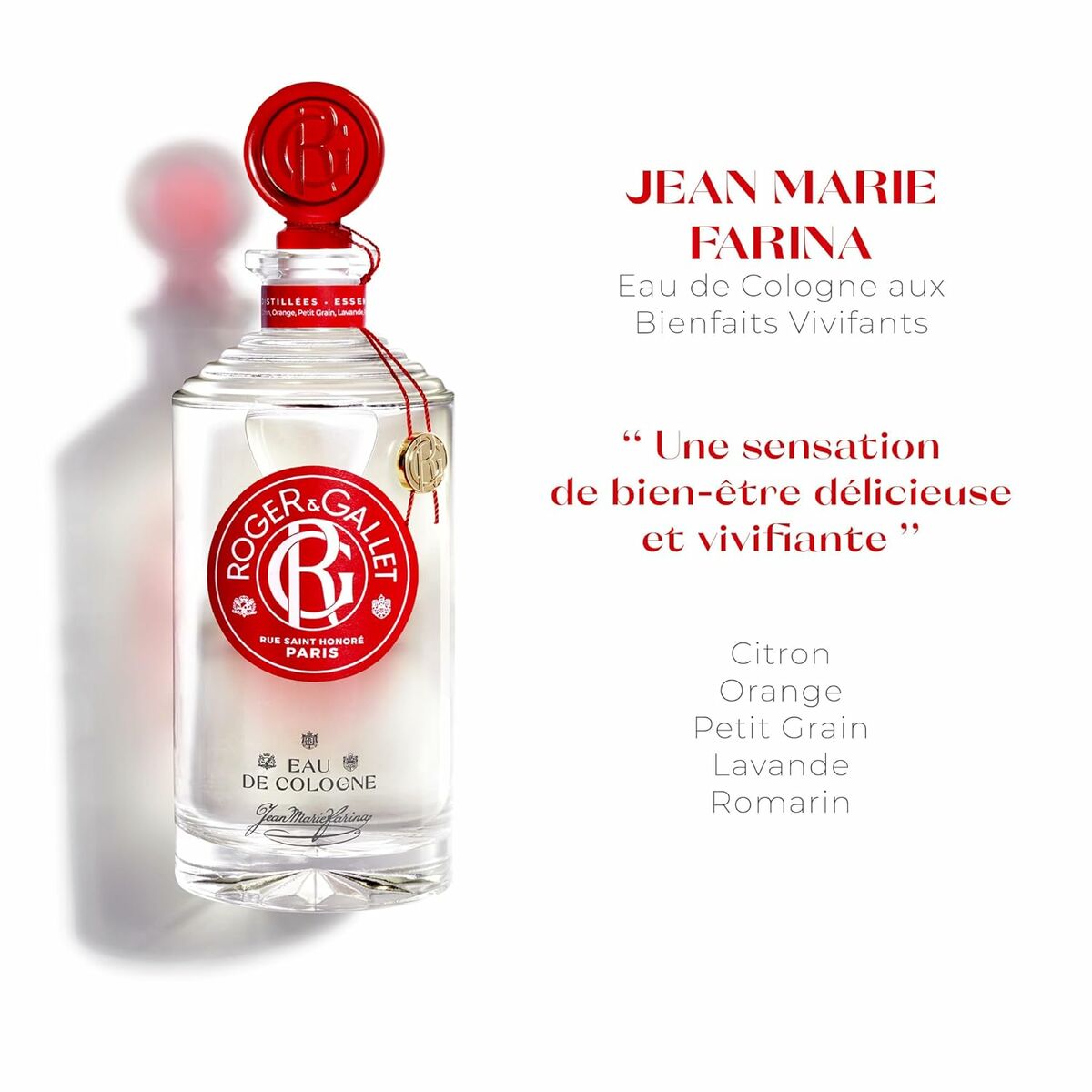Unisex Perfume Roger & Gallet JEAN - MARIE FARINA Jean Marie Farina EDC 500 mlBeauty, Perfumes and fragrancesRoger & GalletSTIILI