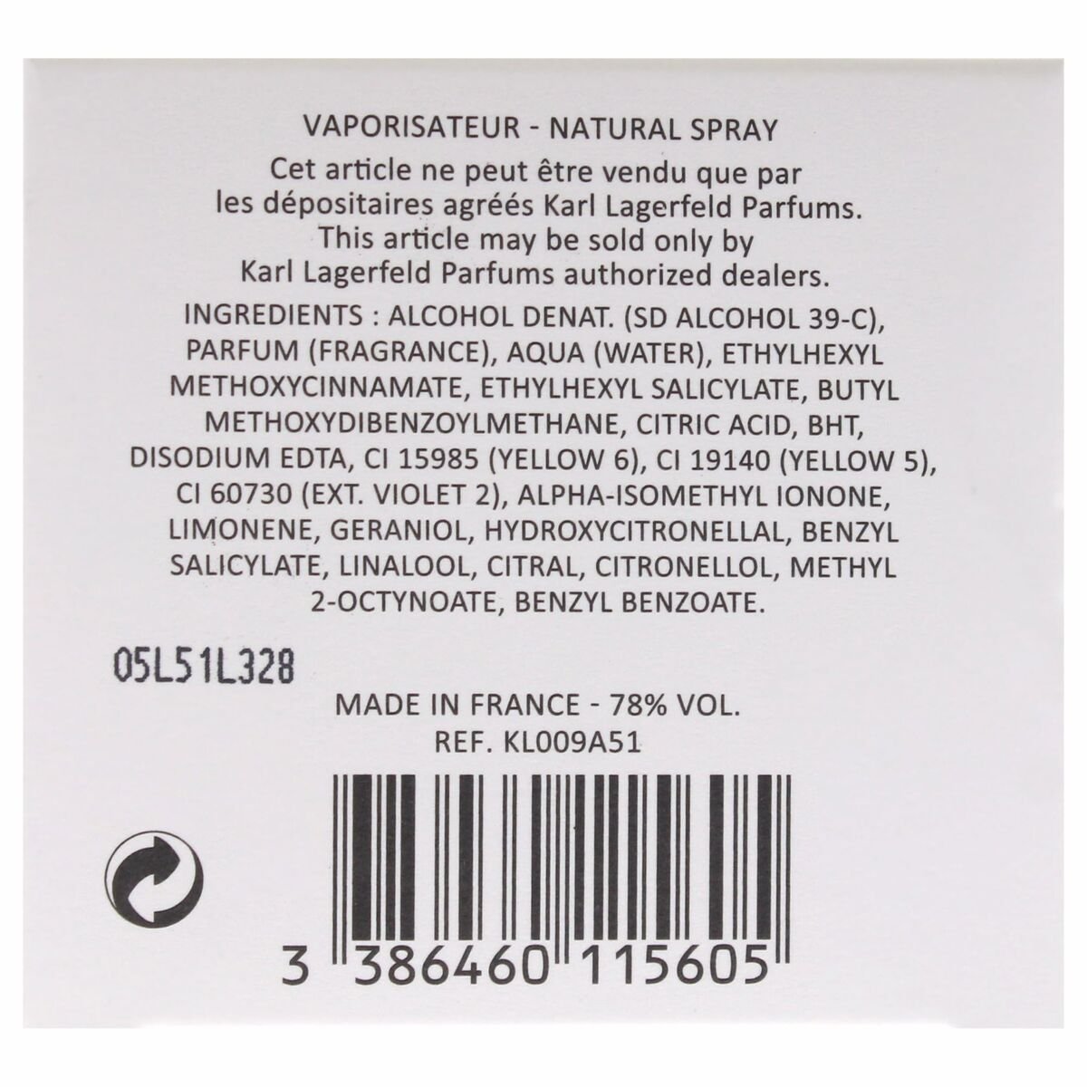 Women's Perfume Karl Lagerfeld Karl Paris 21 Rue Saint - GuillaumeBeauty, Perfumes and fragrancesKarl LagerfeldSTIILI