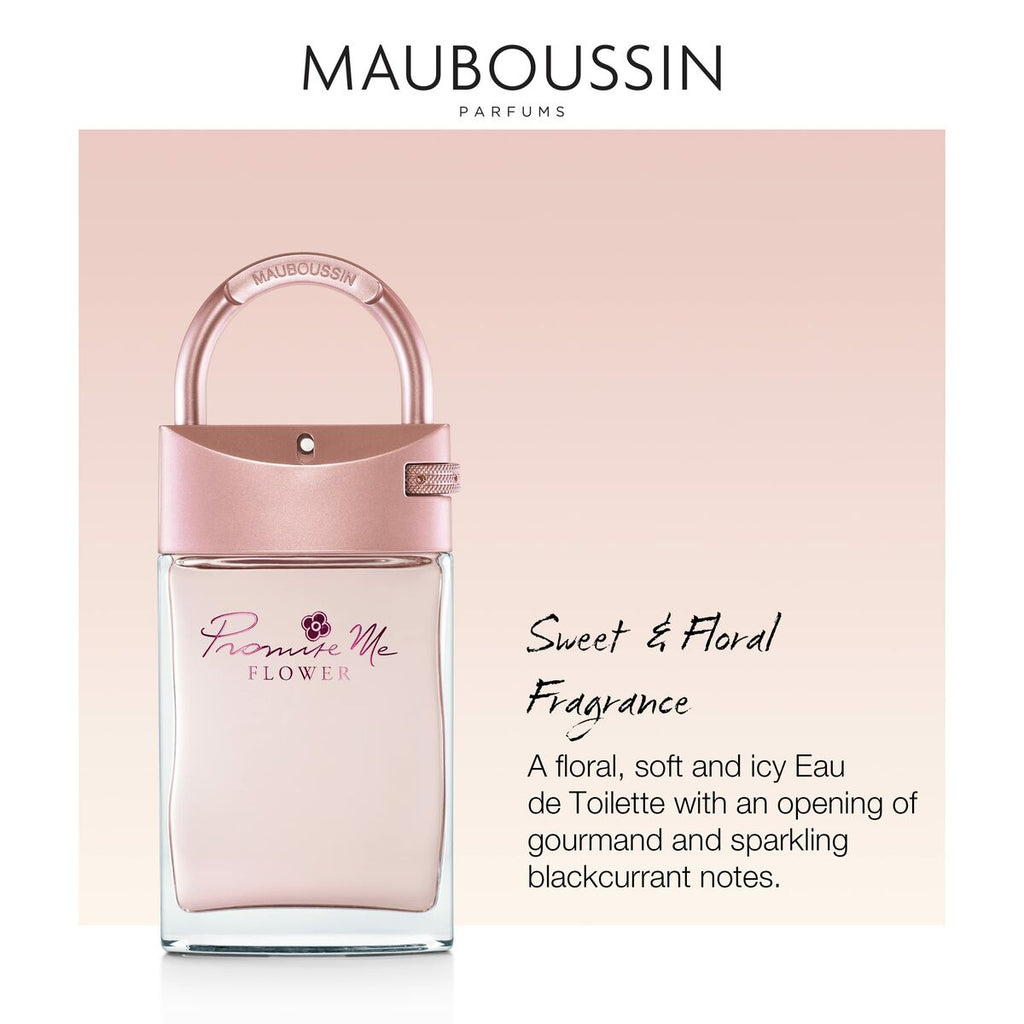 Women's Perfume Mauboussin Promise Me Flower EDT 90 mlBeauty, Perfumes and fragrancesMauboussinSTIILI