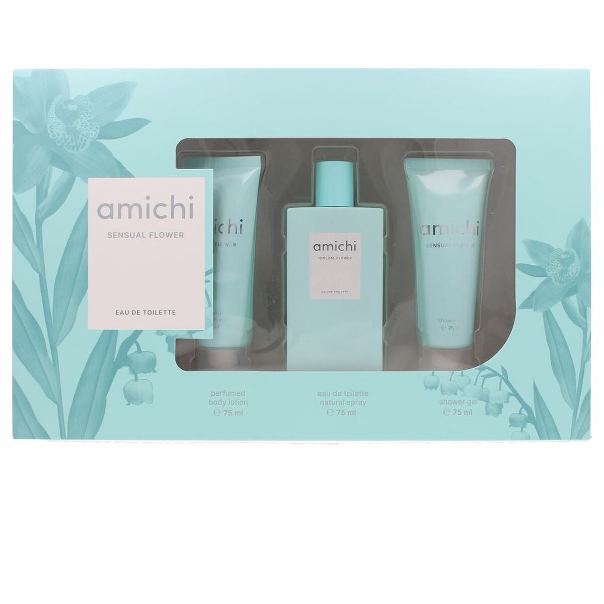 Women's Perfume Set Amichi Sensual Flower 3 PiecesBeauty, Perfumes and fragrancesAmichiSTIILI