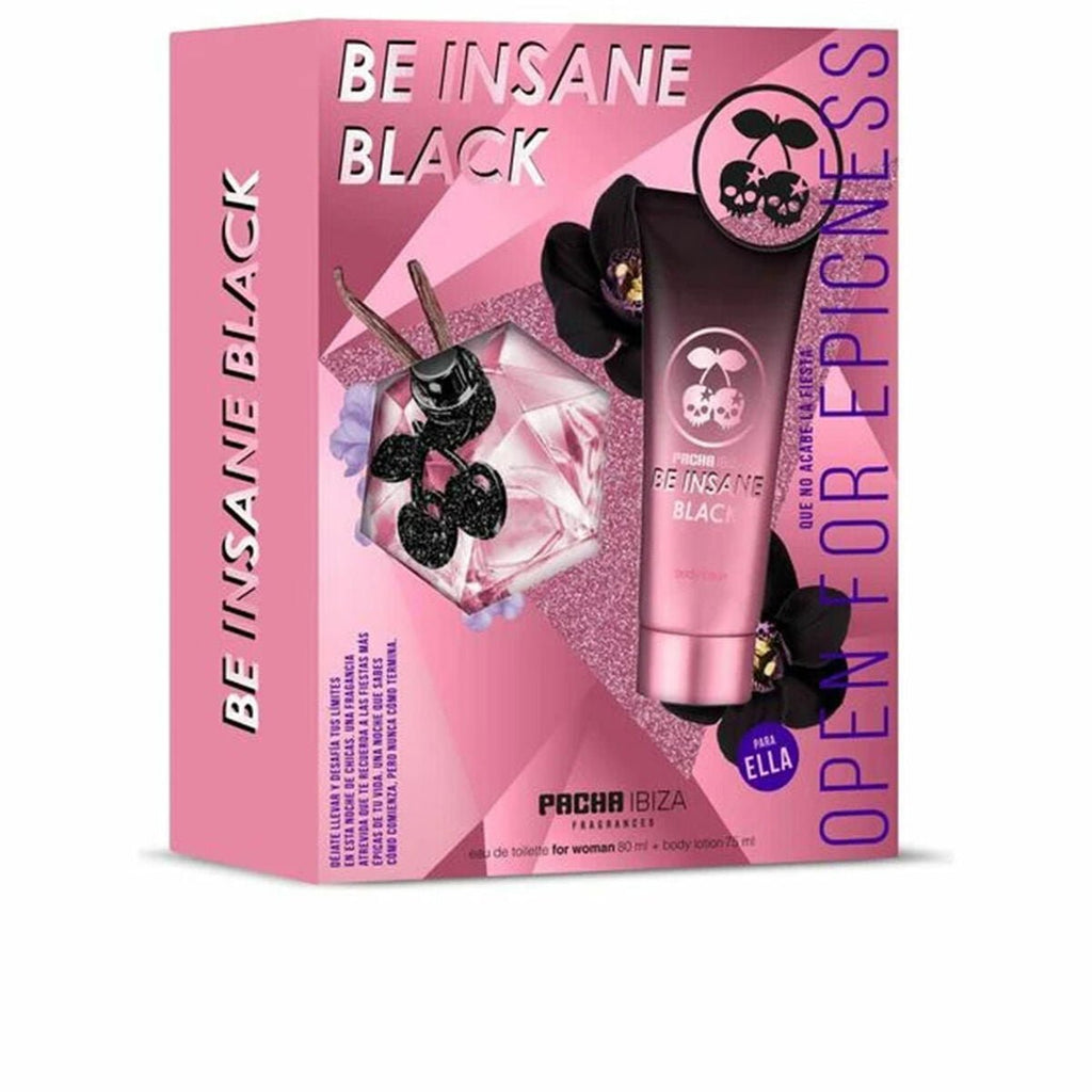 Women's Perfume Set Pacha Ibiza Be Insane Black 2 PiecesBeauty, Perfumes and fragrancesPachaSTIILI