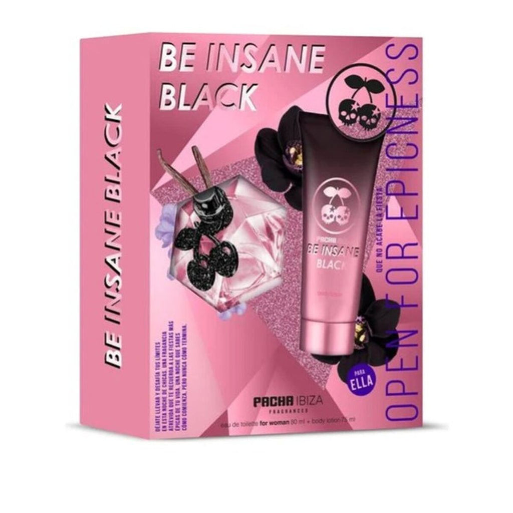 Women's Perfume Set Pacha Ibiza Be Insane Black 2 PiecesBeauty, Perfumes and fragrancesPachaSTIILI